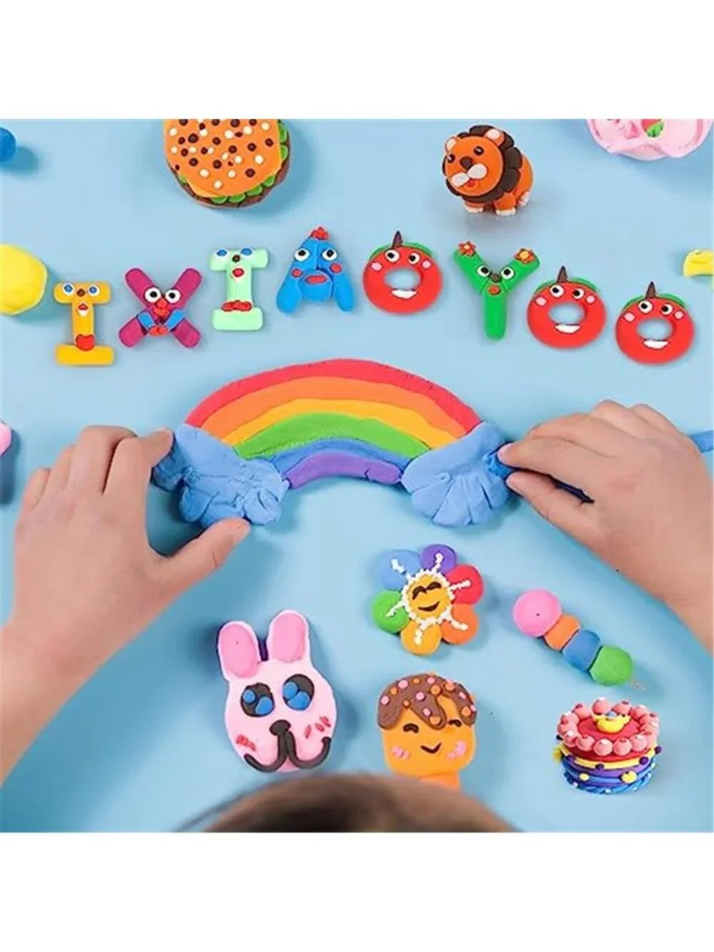 Air Dry Clay, 30 Colors Foam Modeling Clay for School Projects | Safe